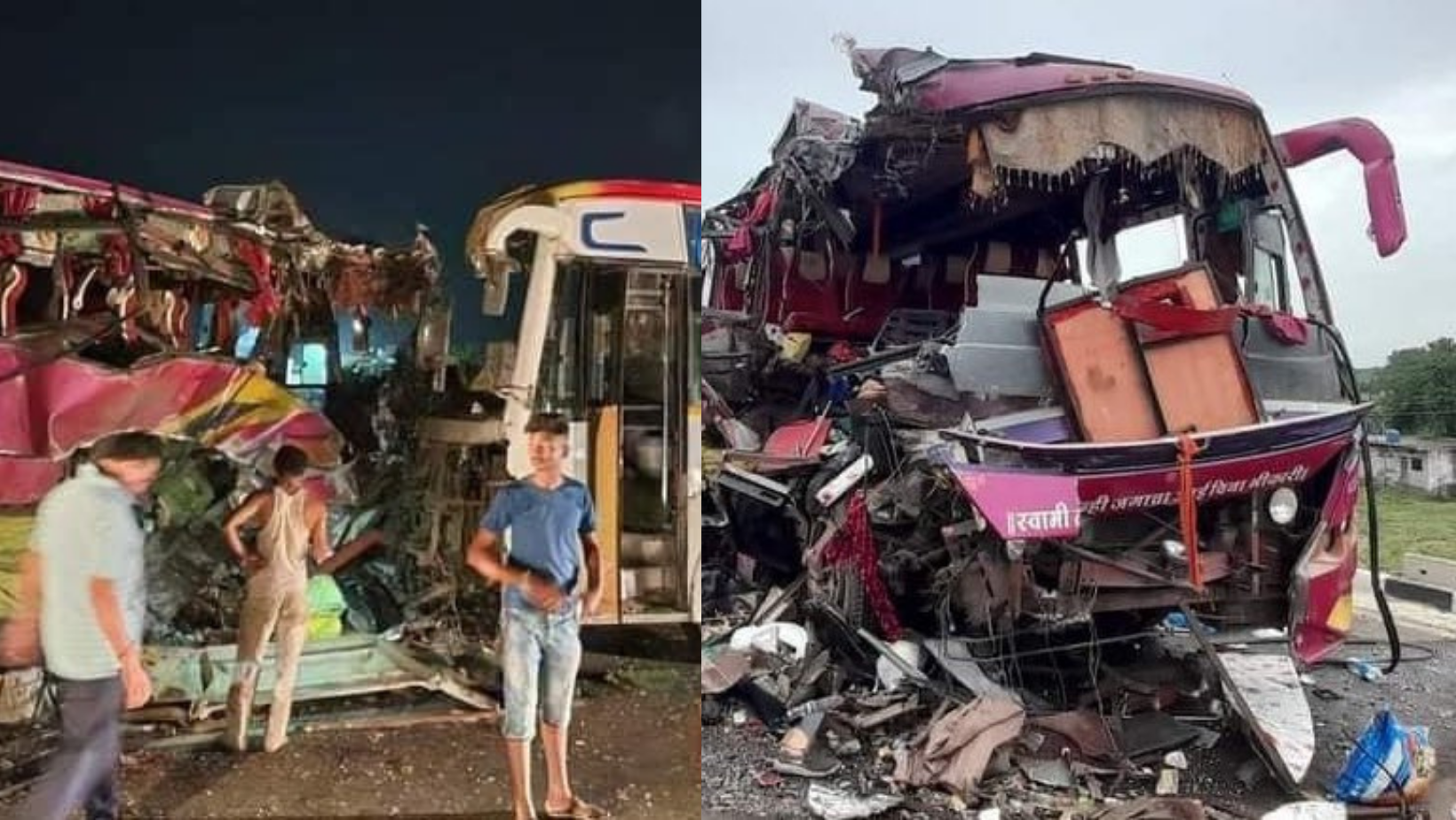 6 Dead, More than 20 Injured in Tragic Collision of Nagpur-Nashik Bus in Buldhana