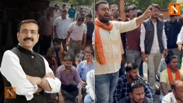Shakti Pradarshan in West Nagpur as Sandeep Joshi's Supporters Demand Ticket Nomination
								