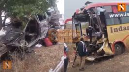 Buldhana: 5 Killed as Bus Collides with SUV in on Khamgaon-Shegaon Highway
								