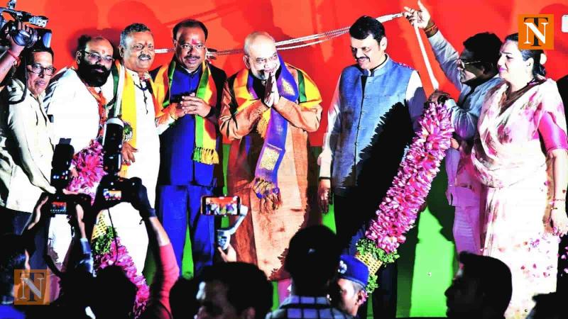 Amit Shah Receives Grand Welcome in Nagpur on First Visit After Operation Sindoor