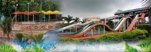 The Fun and Food Water Park's manager was beaten by four people who are now taken into custody
								
