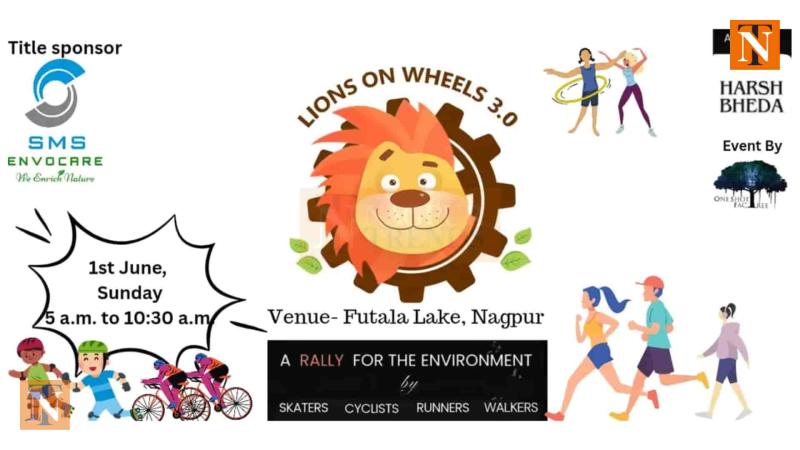 Nagpur Gears Up for ‘Lions on Wheels 3.0’ – A High-Energy Rally for the Planet
