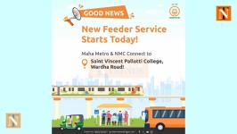 Maha Metro & NMC Boost Last-Mile Connectivity with New Feeder Route
								