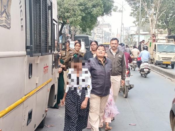 Police Successfully Rescued a Minor Girl from Red-Light Zone