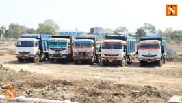 Major Sand Smuggling Racket Busted in Kanhan, ₹1.63 Crore Seized
								
