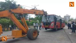 ST Bus Fatally Strikes 9-Year-Old Boy and Injures Girl in Amravati
								