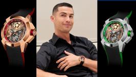 Cristiano Ronaldo introduces a high-end, exclusive watch collection
								