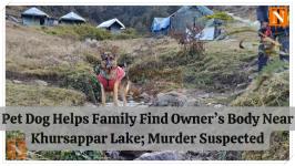 Pet Dog Helps Family Find Owner’s Body Near Khursappar Lake; Murder Suspected
								