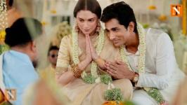 Aditi Rao Hydari and Siddharth Tie the Knot in Intimate Ceremony
								
