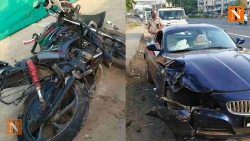 BMW Test Drive Turns Deadly in Chinchbhuvan, Driver Absconds with Family
