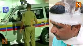 Shiv Sena (Shinde) Leader Arrested for Attacking Police Patil
								
