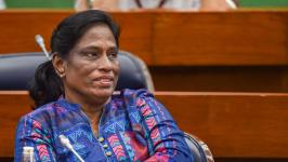 The Bihar State Olympic Association is dissolved by PT Usha
								
